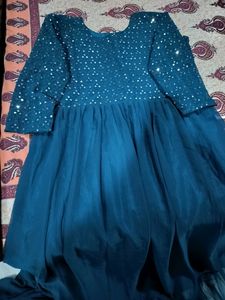 Xl Size Blue Colour Gown New Design...