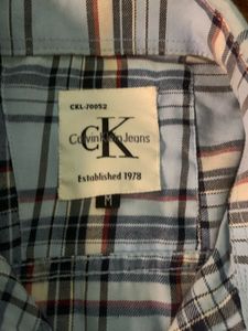 FREE DELIVERY 🤩 CK Plaid Flannel Shirt