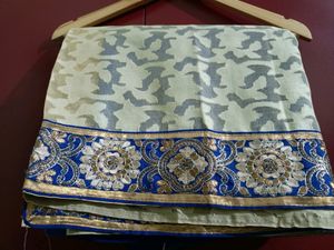 Elegant Embroidered Saree