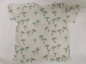 Palm Tree Print Baby Shirt