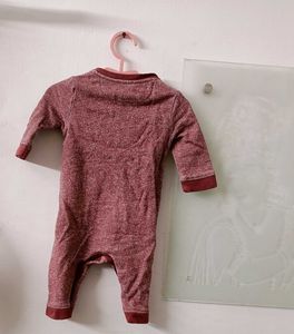 Cute Baby Zip-Up Romper