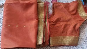 BANARASI SILK SAREE WITH BLOUSE