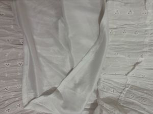 🐻‍❄️White Eyelet Puff Sleeve Tiered Dress