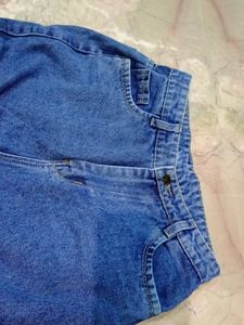 blue cargo jeans
