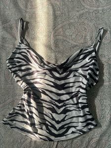 Zebra Print Cami Top