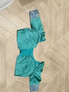 Elegant Green Blouse