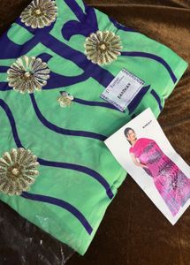 Embroidered Saree