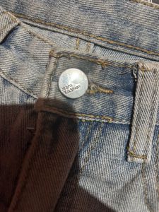 Denim Bermuda Shorts