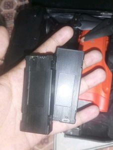 Orange Mini Drone And Gyro Watch