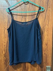 Cute Navy Cami Top