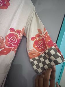 Floral Print Button-Down Dress