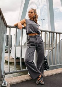 esmara Imported Grey Wide Leg Sweatpants