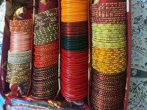 Glass Bangles With Box