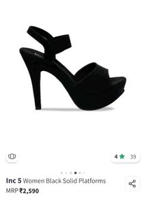 Black Platform Heels