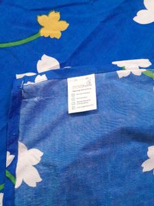 Floral Pattern Double Bedsheet