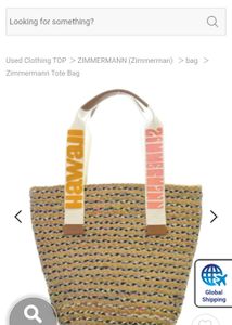 Raffia Big Size Bag