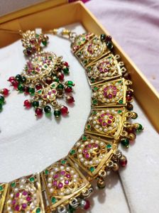Luxury Kundan Necklace Set✨