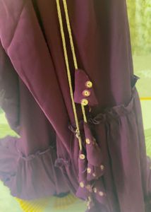 Elegant Maroon Kurta Set