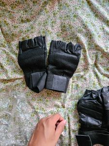 3 Workout Gloves - Black