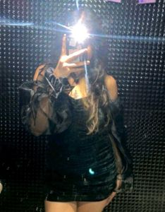 Velvet Black Dress