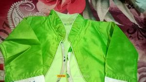 Green Frock With Jacket