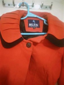 Korean Style Orange Coat