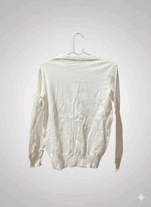 Elegant Cream Pullover Sweater