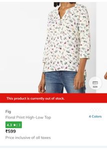 Floral Print Top