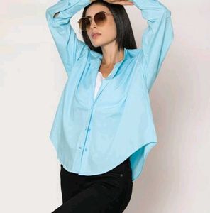 Blue Button Up Shirt
