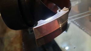 belt + Light Blue Long Sleeve Shirt