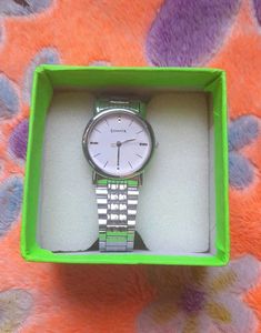 Sonata Stainless Steel Watch