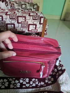 Maroon Backpack