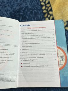 Indian Economic Development Class 12th  TR Jain