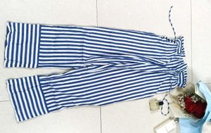 White And Blue Pinterest Long Pants With Pockets ❤