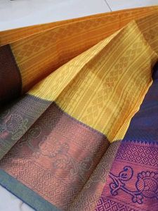 New silk saree with excellent colour combination