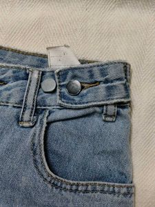 High-Waisted Denim Shorts