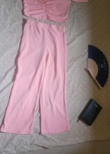 Trendy Co-ord Set | Size M | Light Pink