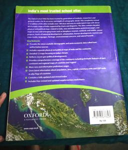 Oxford School Atlas.. Useful For Every Student..