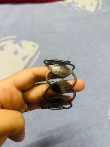 Silver Oval Bracelet
