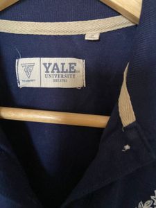 Yale Cropped Polo T-Shirt (S)