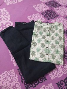 Black Jeans &amp; Floral Top