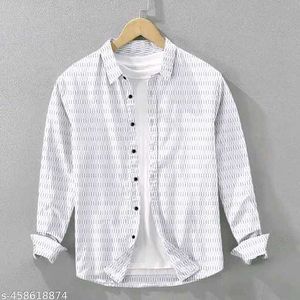 White Texture Shirt Very Trending And Fashion