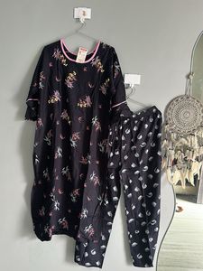 Floral Print Suit