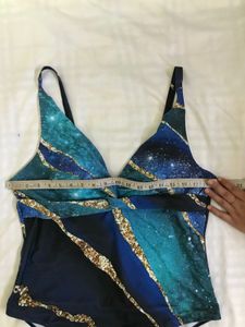 Stylish One Piece Swimsuit Fits M-L