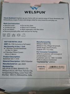 Welspun Floral Bedsheet