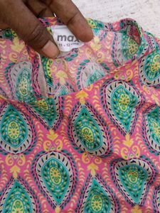 Patterned Casual Dress