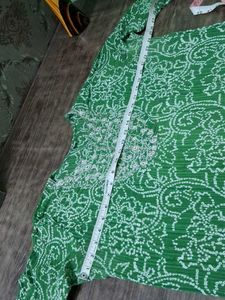 Green Embroidered Kurta Set