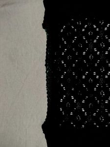 Black Embellished Vest