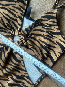 HnM Tiger Print Bodycon Dress