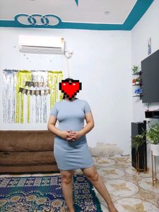 Cute Blue Bodycon Mini Dress